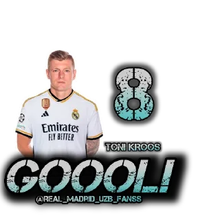 ⚽️ emoji Real Madrid 2023/24 @Real_Madrid_UZB_Fanss Telegram sticker 15 of 27