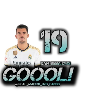 ⚽️ emoji Real Madrid 2023/24 @Real_Madrid_UZB_Fanss Telegram sticker 19 of 27