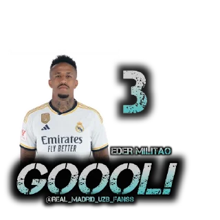 ⚽️ emoji Real Madrid 2023/24 @Real_Madrid_UZB_Fanss Telegram sticker 5 of 27