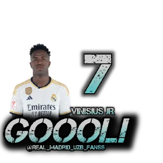 ⚽️ emoji Real Madrid 2023/24 @Real_Madrid_UZB_Fanss Telegram sticker 21 of 27