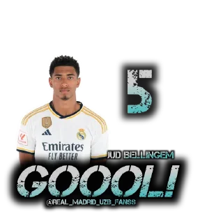 ⚽️ emoji Real Madrid 2023/24 @Real_Madrid_UZB_Fanss Telegram sticker 13 of 27