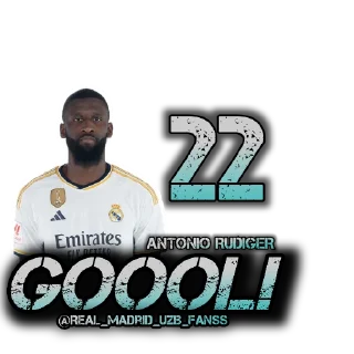 ⚽️ emoji Real Madrid 2023/24 @Real_Madrid_UZB_Fanss Telegram sticker 10 of 27