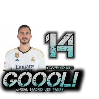⚽️ emoji Real Madrid 2023/24 @Real_Madrid_UZB_Fanss Telegram sticker 23 of 27