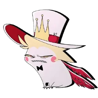 Sticker from Коты Отель Хазбин ➩ @Earth928B