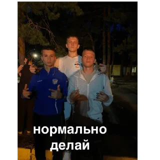 🙋‍♂️ emoji крутые ребята Telegram sticker 19 of 25