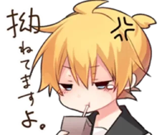Sticker from Len Kagamine