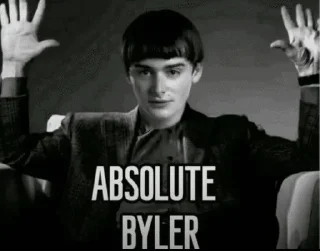 Sticker from byler
