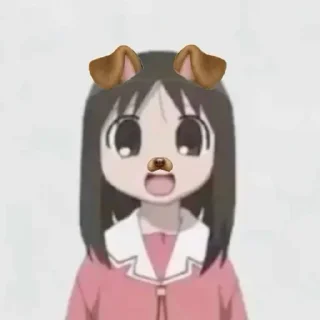 🐶 emoji Azumanga Daioh Telegram sticker 17 of 53