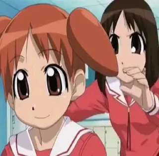 😁 emoji Azumanga Daioh Telegram sticker 24 of 53