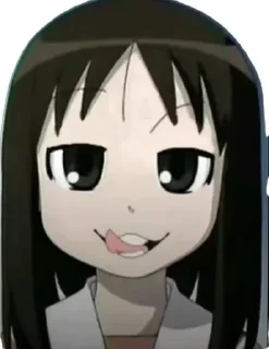 😝 emoji Azumanga Daioh Telegram sticker 10 of 53