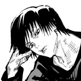 😒 emoji Toji Fushiguro 💔 Telegram sticker 15 of 70