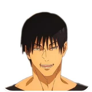Sticker from Toji Fushiguro •anime• @StickersAnimeandManga