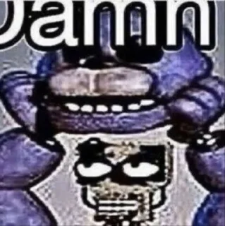 Sticker from fnaf is real ?!