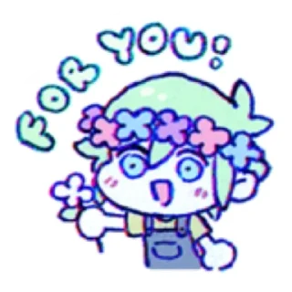 Sticker from omori!