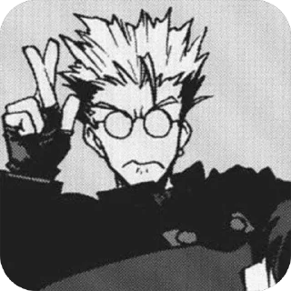 Sticker from Trigun @MudaBlyat