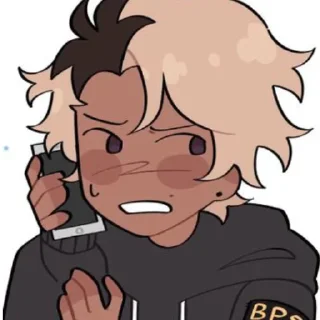 Sticker from jonah marshmello ;;