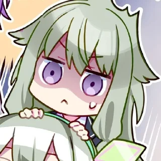 😡 emoji Нене Кусанаги 🌷 Telegram sticker 17 of 80