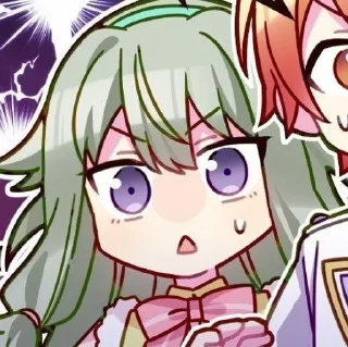 😨 emoji Нене Кусанаги 🌷 Telegram sticker 23 of 80