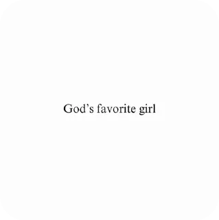 Sticker from god'ss
