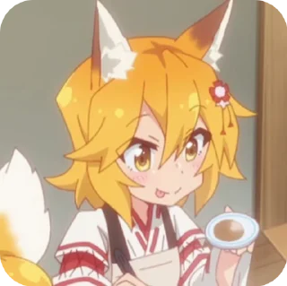 Sticker from Senko san by @m_lostssoul