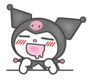 Sticker from Kuromi by @anime_stickerr