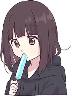 🍧 emoji Menhera-chan Animation 2 ENG :: @line_stickers Telegram sticker 18 of 48