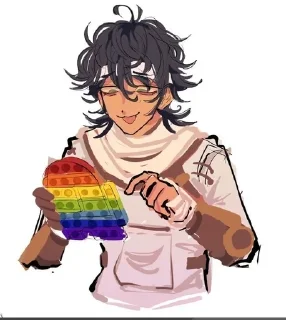 Sticker from Cursed IDV @SleepyHero