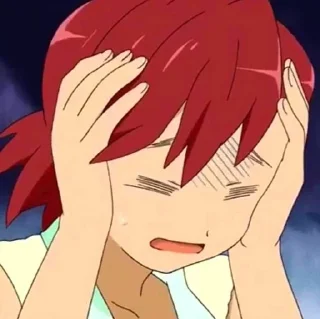 😥 emoji Kannagi 
@kurapik_a Telegram sticker 19 of 33