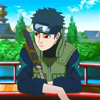 👀 emoji Shisui Uchiha @Ralzei228 Telegram sticker 8 of 30