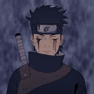 🙂 emoji Shisui Uchiha @Ralzei228 Telegram sticker 7 of 30