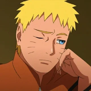 🤔 emoji ꧁༒︎ɴᴀʀᴜᴛᴏ༒︎꧂ / @Anteyku_k Telegram sticker 12 of 90