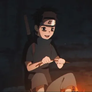 😃 emoji Shisui Uchiha @Ralzei228 Telegram sticker 18 of 30