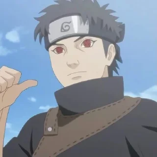 🙂 emoji Shisui Uchiha @Ralzei228 Telegram sticker 14 of 30