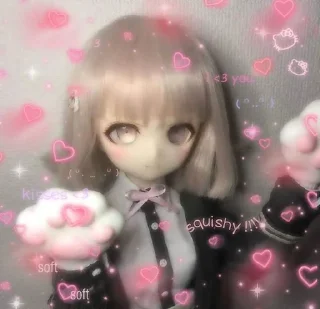 🌟 emoji Чиаки крутац Telegram sticker 15 of 120