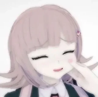 🌟 emoji Чиаки крутац Telegram sticker 18 of 120