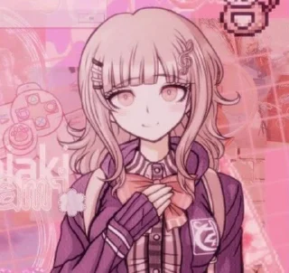 🌟 emoji Чиаки крутац Telegram sticker 1 of 120