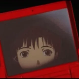 Sticker from experiments lain | by @qqutiexi