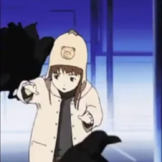 Sticker from experiments lain | by @qqutiexi
