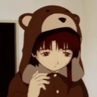 Sticker from experiments lain | by @qqutiexi