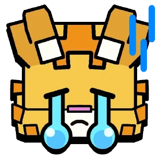 😭 emoji 3D pins коти Telegram sticker 2 of 55