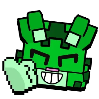 👍 emoji 3D pins коти Telegram sticker 15 of 55