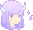 Sticker from Good night Girl :: @line_stickers