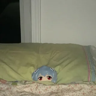 😴 emoji аянамя рей @ec1zxas :: @stikery_robot Telegram sticker 24 of 50