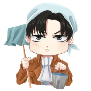 🧹 emoji Shingeki Telegram sticker 12 of 37