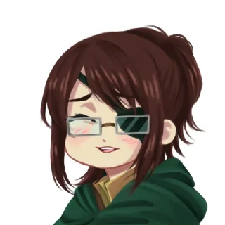 ☺️ emoji Shingeki Telegram sticker 11 of 37