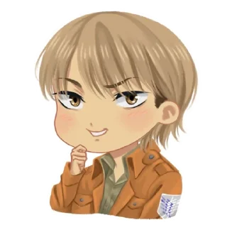 😏 emoji Shingeki Telegram sticker 17 of 37