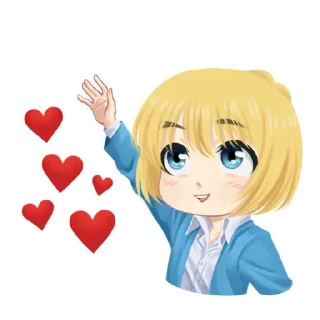 ❤️ emoji Shingeki Telegram sticker 20 of 37