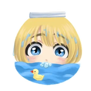 💦 emoji Shingeki Telegram sticker 8 of 37