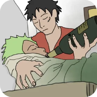 📖 emoji Ван пис ( @Izuku_Midoriya15_07 Telegram sticker 22 of 120