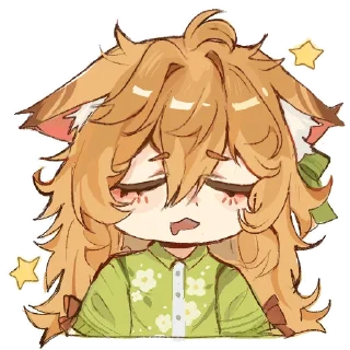 😴 emoji Сесилия! @CultOfCathumans Telegram sticker 6 of 8